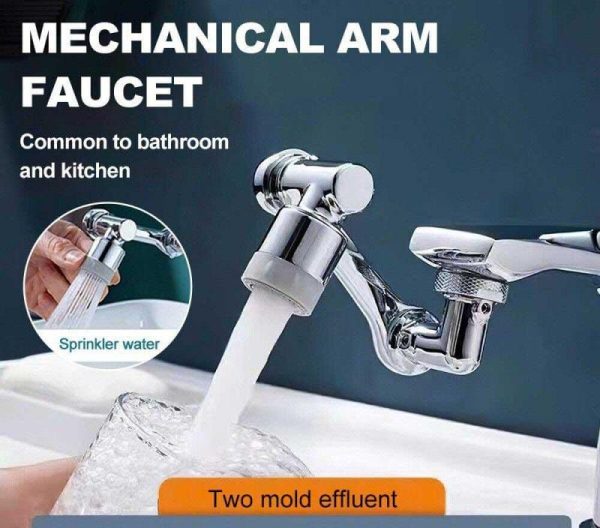 "1080° Rotating Faucet Sprayer Head - Water Saving Nozzle"